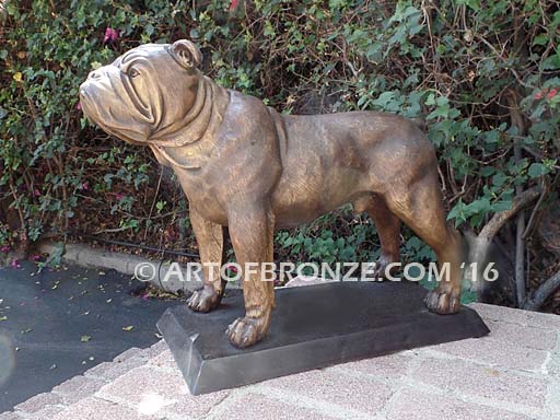 Champ (Bulldog) | Dogs, Cats & Whimsical - Outdoor Sculptures