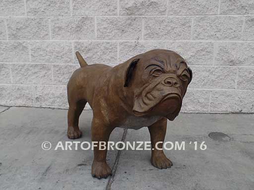 Bulldog Mascot | Dogs, Cats & Whimsical - Outdoor Sculptures