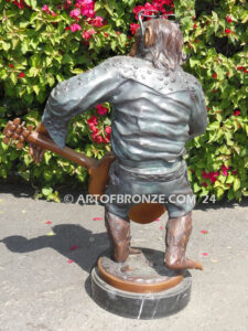 Chimp Musical Flamenco gallery quality chimpanzee playing flamenco guitar