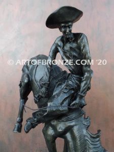 Outlaw sculpture corporate gift award after Frederic Remington
