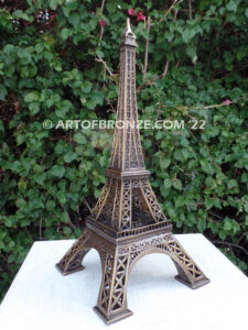 Eiffel Tower bronze statue for your home or office decor