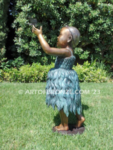 Allorah timeless bronze statue memorial honoring the passing of young child